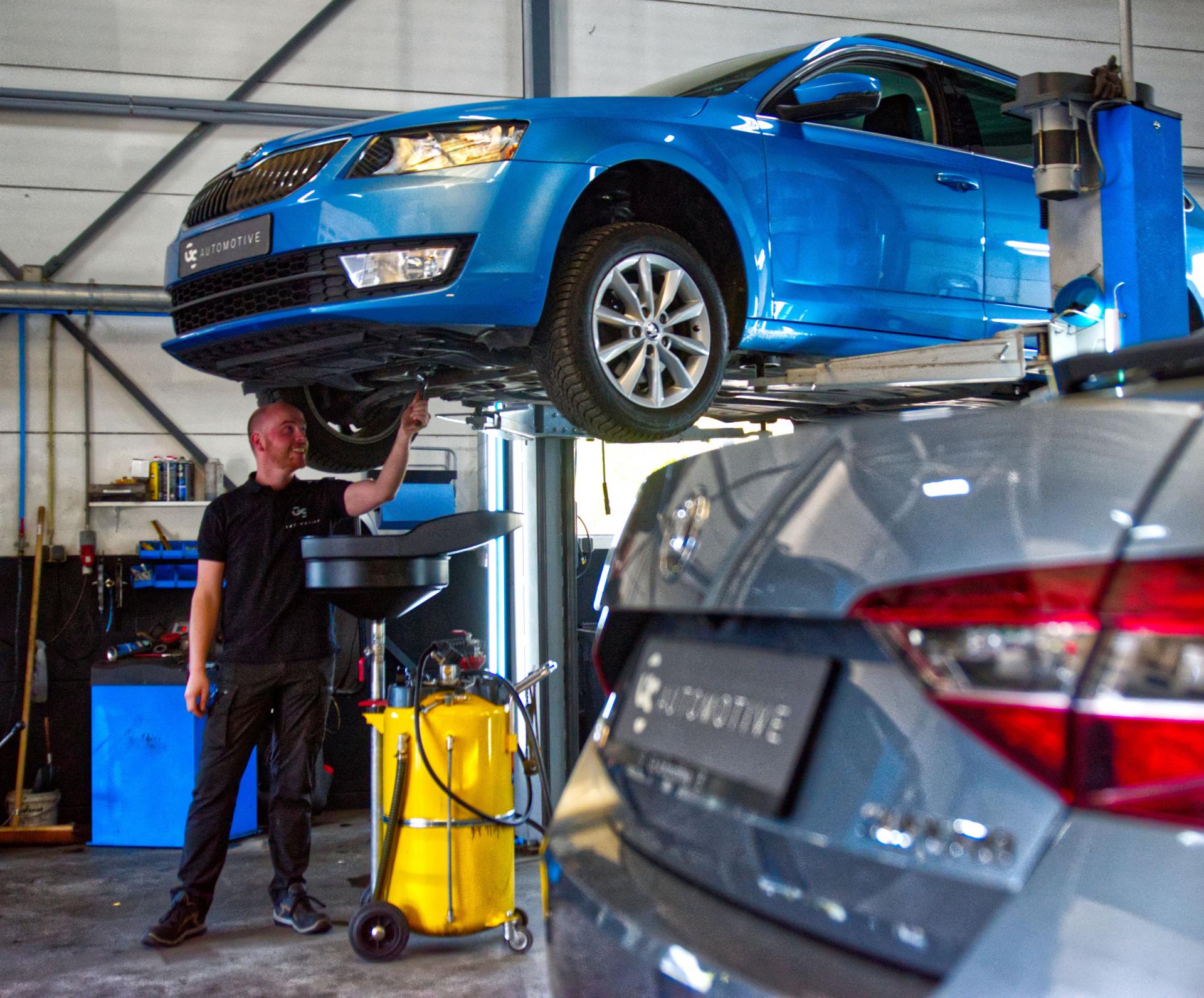 VAG garage voor onderhoud en reparaties